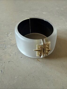 Alexis Bittar Studded Gold Bangle